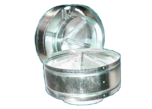4 IN  BANDED CAP R-BC4 - Metal Duct
